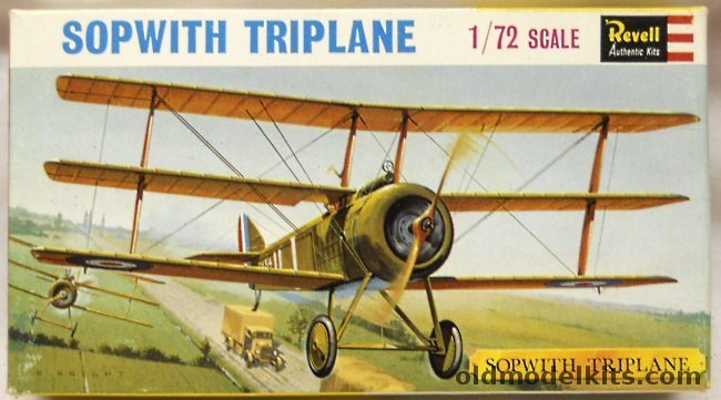 Revell 1/72 Sopwith Triplane - Great Britain Issue, H654 plastic model kit